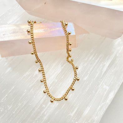 Simple Ball Lace Chain Bracelet
