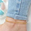 Thick Curb Chain Anklet