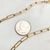 Tia Large Paper Clip Chain Necklace