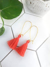 Madison Tassel Kidney Wire Earrings