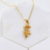 Lucy Cubic Zirconia Dragon Necklace