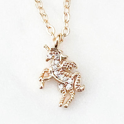 Mini Unicorn Necklace